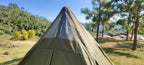 Indio Single-Layer High Tent – 1-Person Ultralight Backpacking Tent