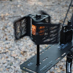 Rotating Shadow Lamp – Tactical Camping Atmosphere Light with 19 LED Array
