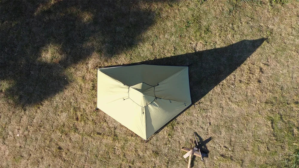 Indio Single-Layer High Tent – 1-Person Ultralight Backpacking Tent