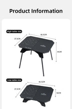Mountain Fun Portable Folding Camping Table – Lightweight Mini Outdoor Table