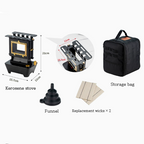 Portable Kerosene Camping Stove – 525ml, 8Hr Burn | Campfire